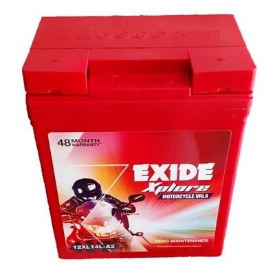 exide xplore 12xl14l-a2