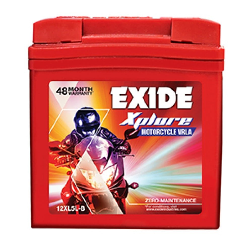 exide xplore 12xl5l-b