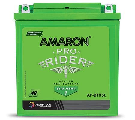 amaron pro rider 12apbtx50 battery