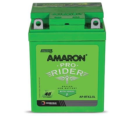 amaron pro rider 12apbtx25 battery