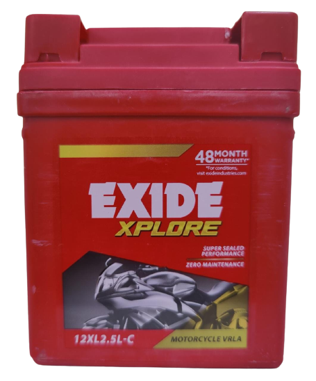 exide xplore 12xl2.5l-c