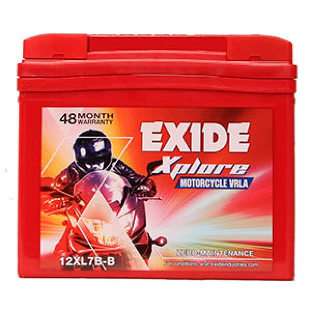 exide xplore 12xl7b-b