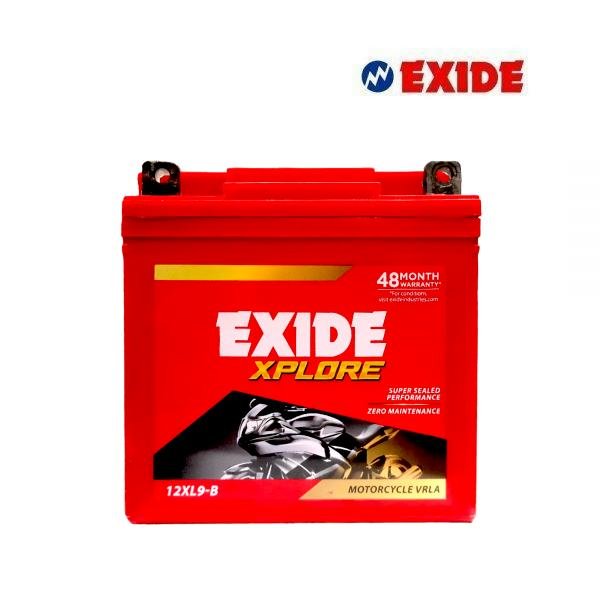exide xplore 12xl9-b