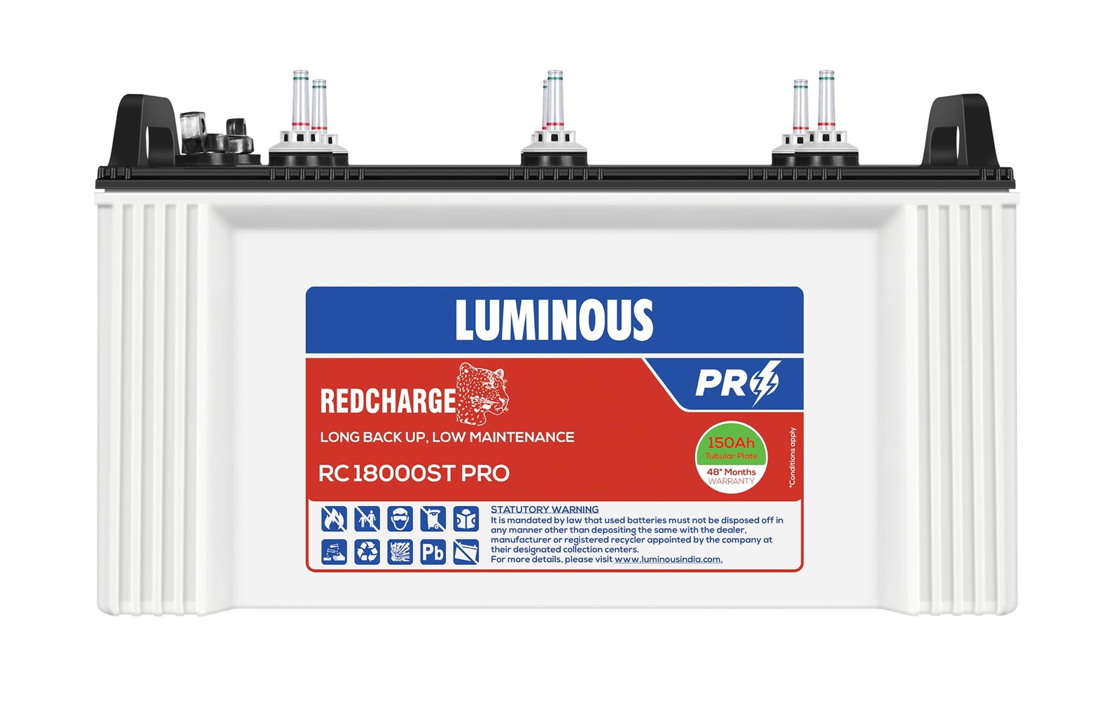 luminous rc18000st pro(150ah)