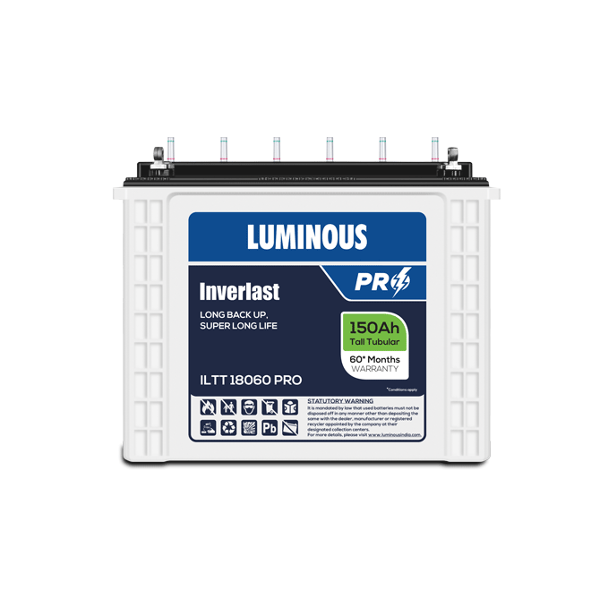 luminous iltt 18060 pro (150ah)
