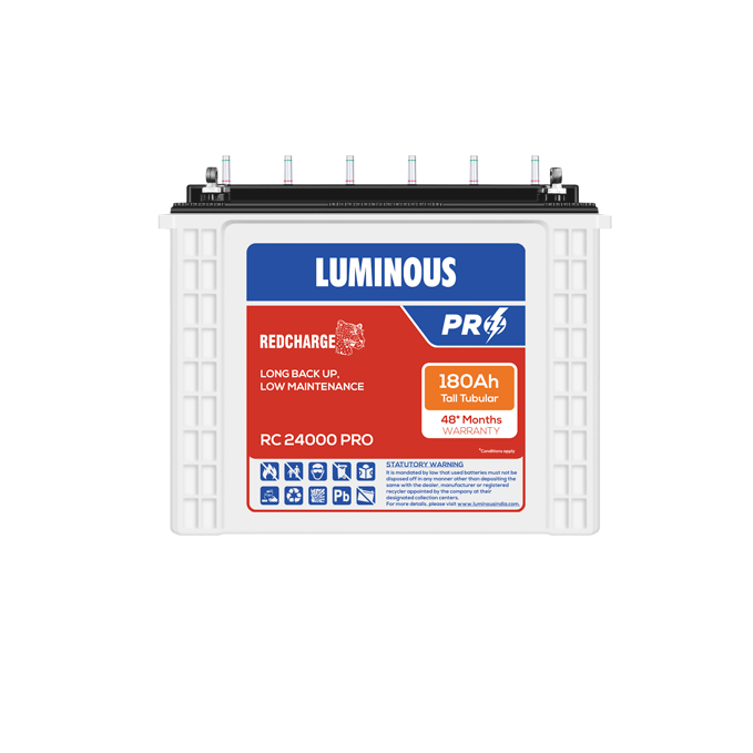 luminous red charge rc24000 pro(180ah)