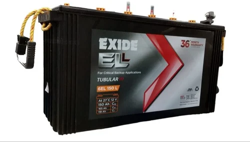 exide el150l (150ah) tubular battery