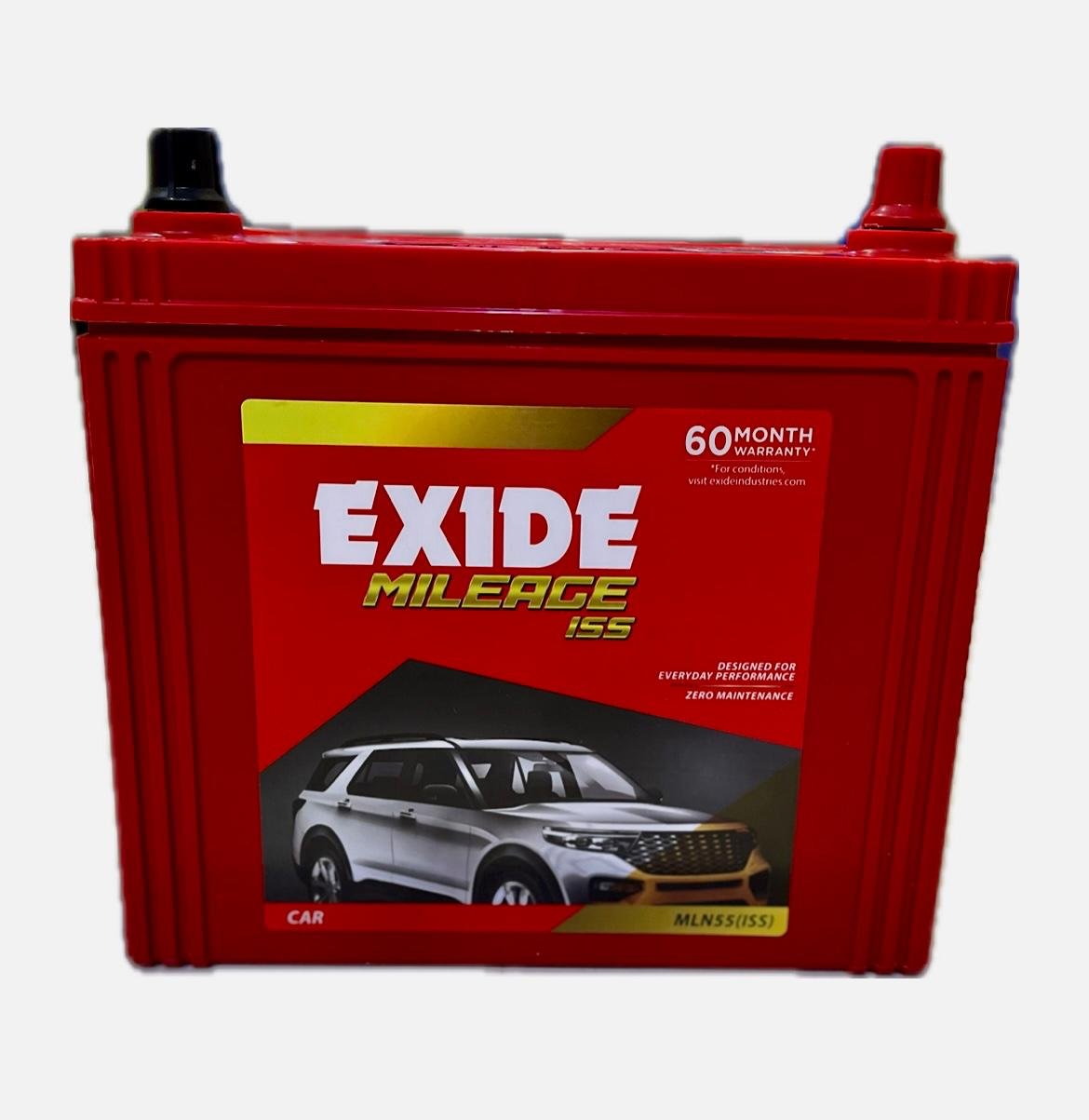 exide mileage mln55(iss)