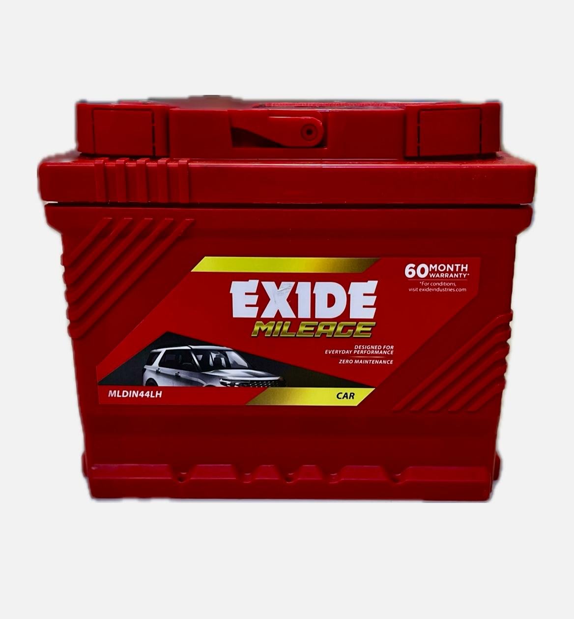 exide mileage mldin44lh battery (45ah)