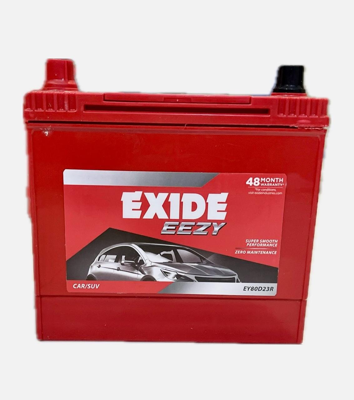 exide eezy 80d23r battery(65ah)