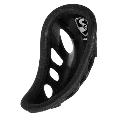SG Black Abdomen Guard – Adult & Youth Cricket Protection