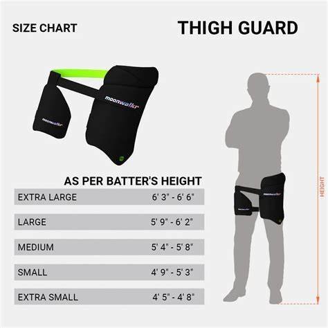 Moonwalkr Thigh Guard 2.0 Black – Pro Protection (RH)